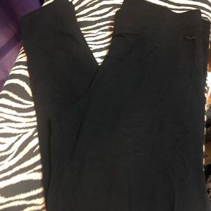 Pink VS Black Capri Leggings